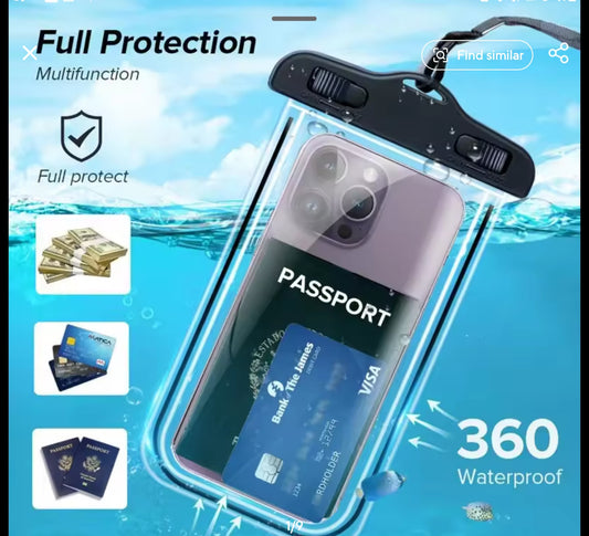 Water proof bag for phone