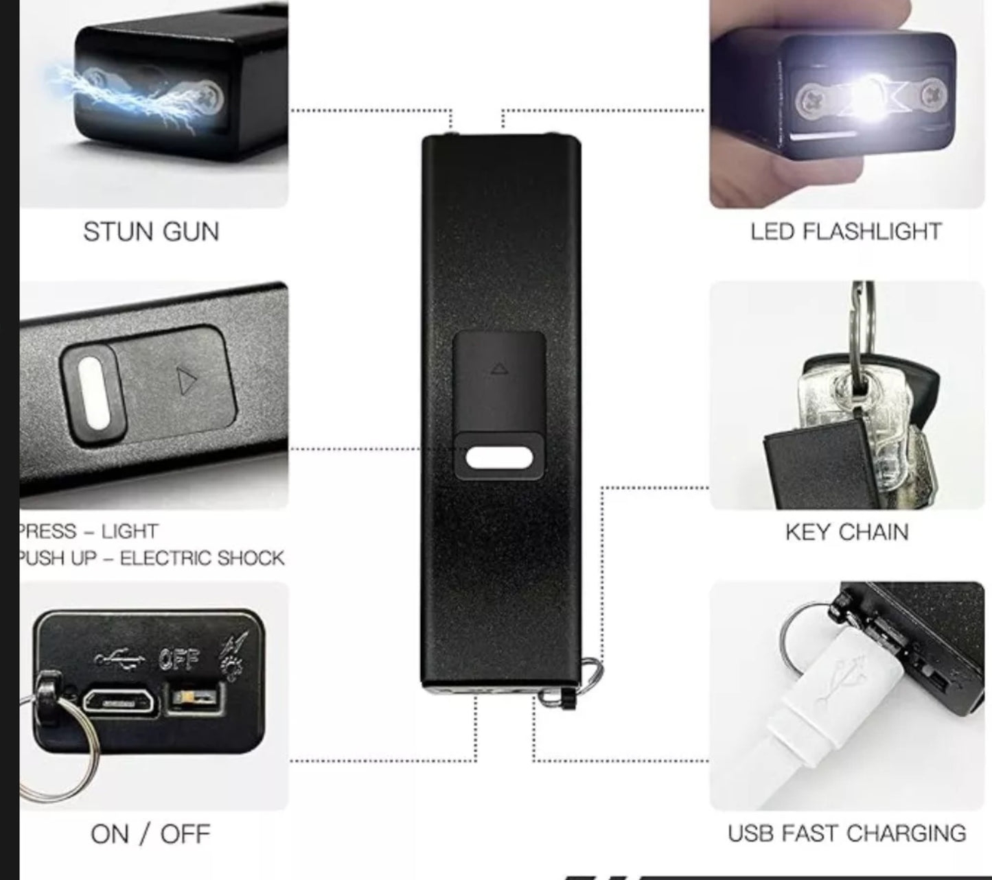 Stun gun self defense 16.50 each