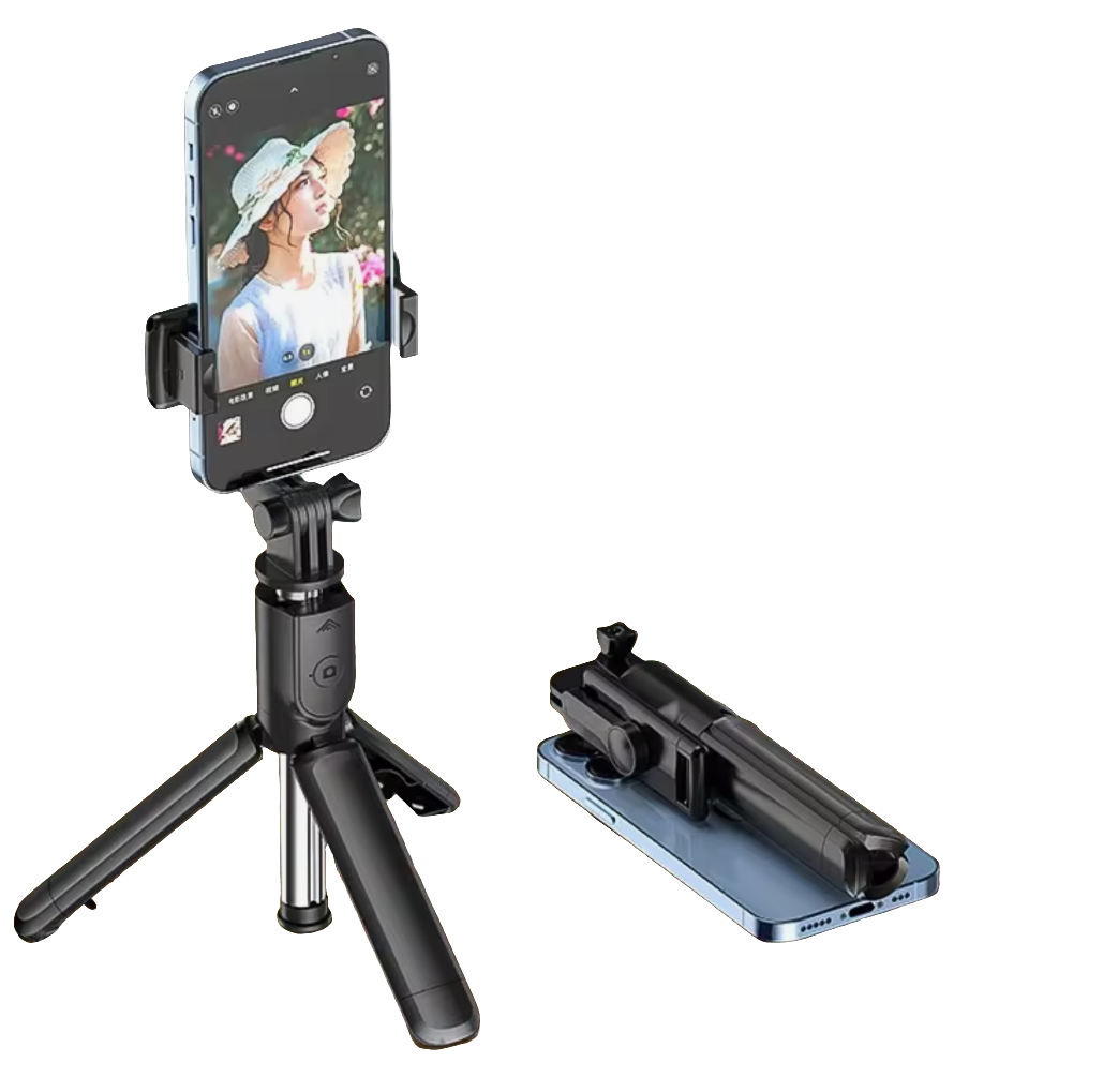 Selfie stick tri pod Bluetooth